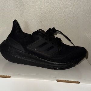 Adidas Triple Black Athletic Sneakers